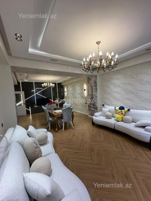 Satılır 3 otaqlı Bina evi menzil (Yeni tikili), 114 m², Xətai rayonu — Bakı