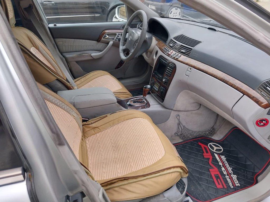 Mercedes S 320, 3.2 L, 1999 il, 250 000 km — Avtomobillər, Bakı (9)