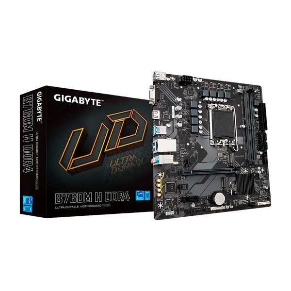 Gigabyte B760M H DDR4 LGA 1700 Motherboard — Mallar, Bakı