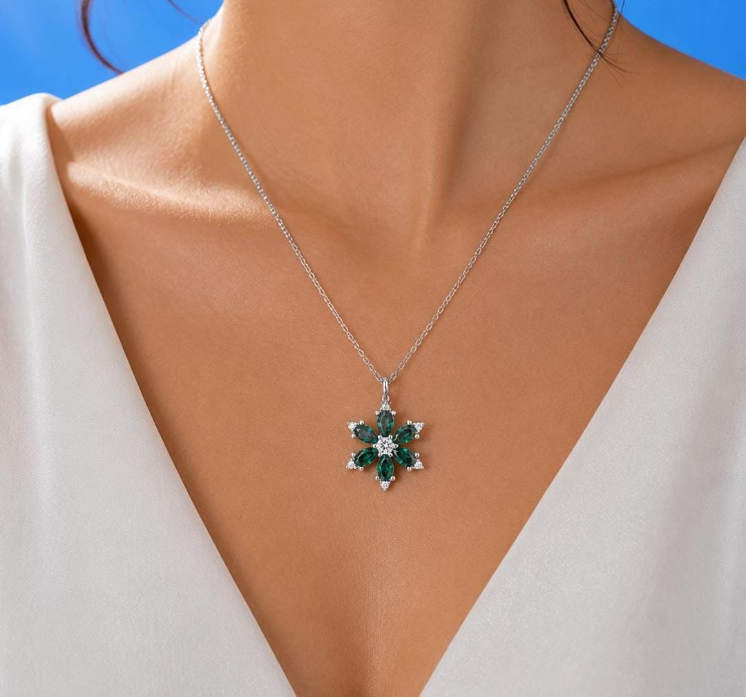 Boyunbağı qadınlar üçün 2549306, gümüş 925 əyar — Mallar, Bakı (2)