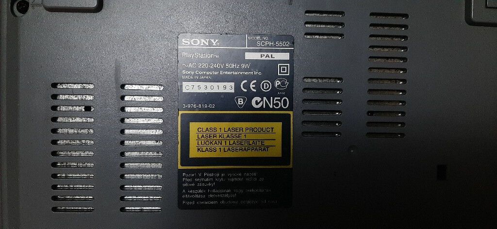 Sony PlayStation 1 (SCPH-5502) – PAL versiyası Komplekt: - Konsol — Oyun konsolları, Bakı (3)