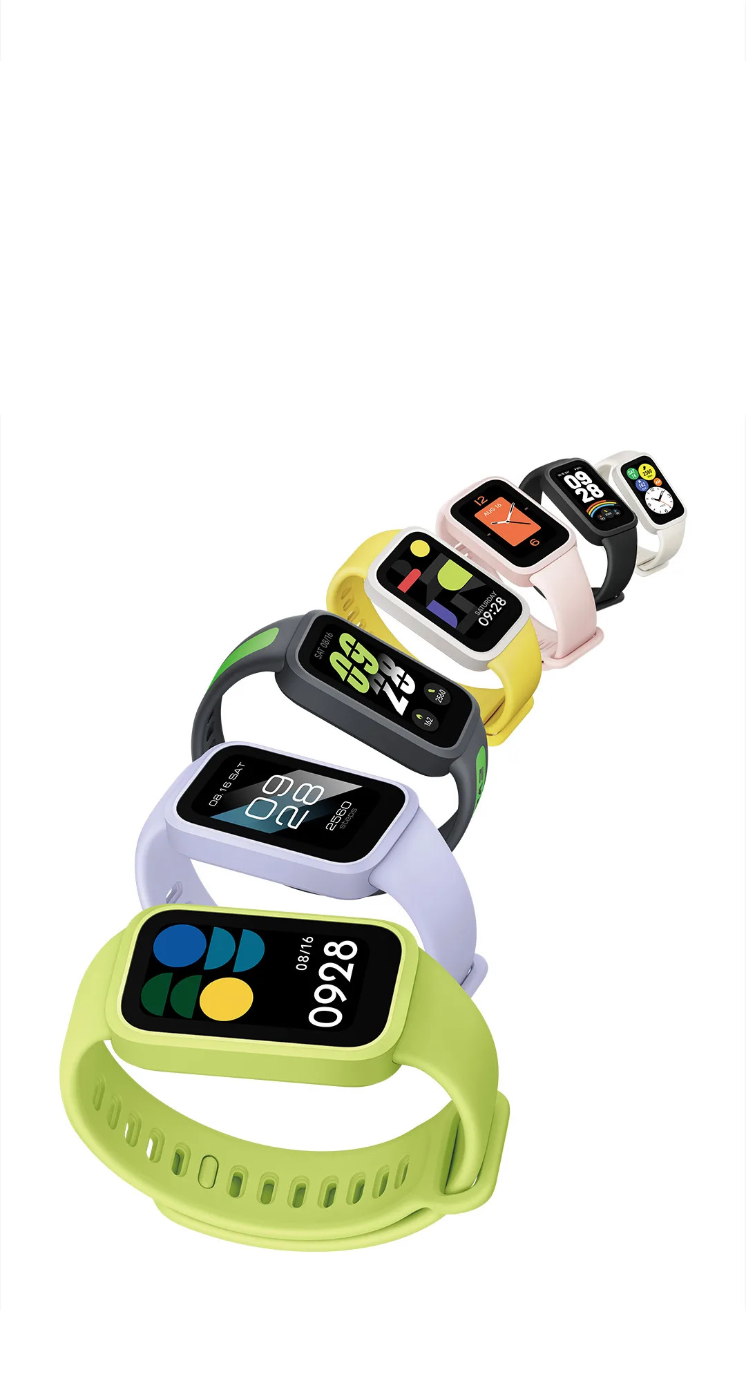 Smart saat Xiaomi Band 9 Active Green (BHR08L1GL) — Mallar, Bakı (4)