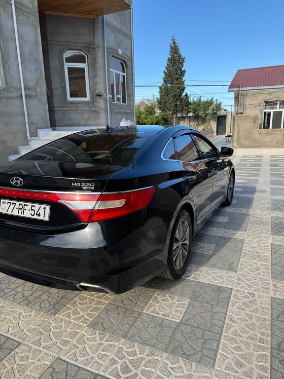 Hyundai Grandeur, 2.2 L, 2015 il, 252 000 km 77-RF-541 — Avtomobillər, Bakı (7)