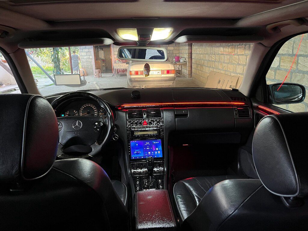 Mercedes E 320, 3.2 L, 2000 il, 438 000 km — Avtomobillər, Ağdaş (7)