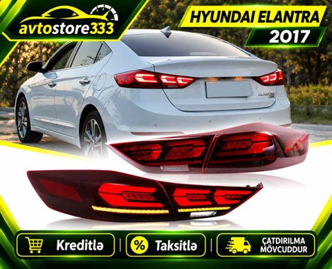 Hyundai Elantra 2017 led stopları — Bakı