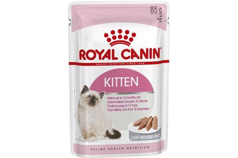4 aydan 12 aya qədər pişik balaları üçün paştet Royal Canin Kitten Loaf, 85q — Bakı