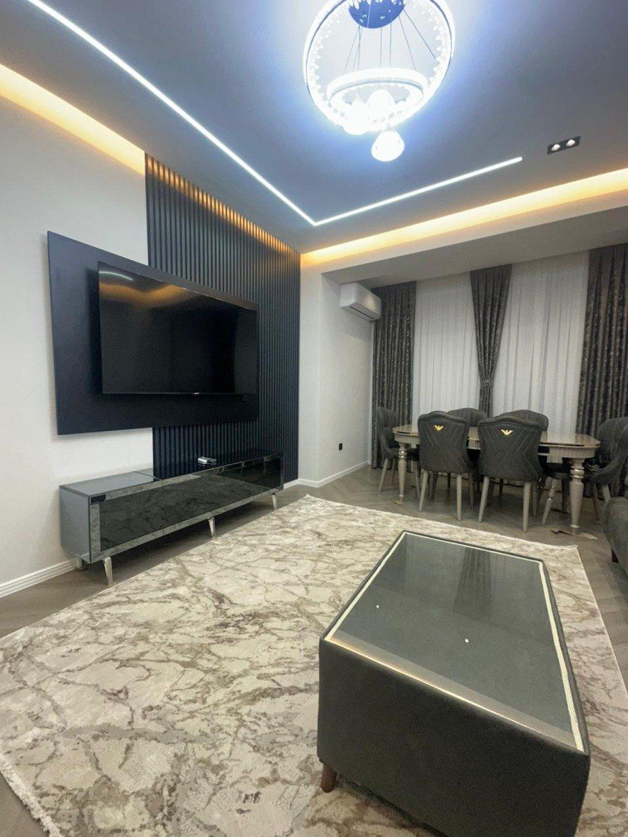 İcarəyə verilir 3 otaqlı yeni tikili 120 m² — Mənzil, Bakı (2)
