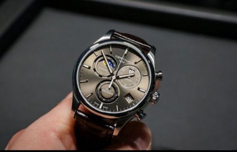 Certina DS-8 Chronograph Moon Phase orjinal kişi qol saatı - İsveçrə — Bakı