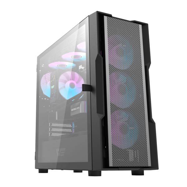 Case Aigo DarkFlash DK431 Black — Mallar, Bakı