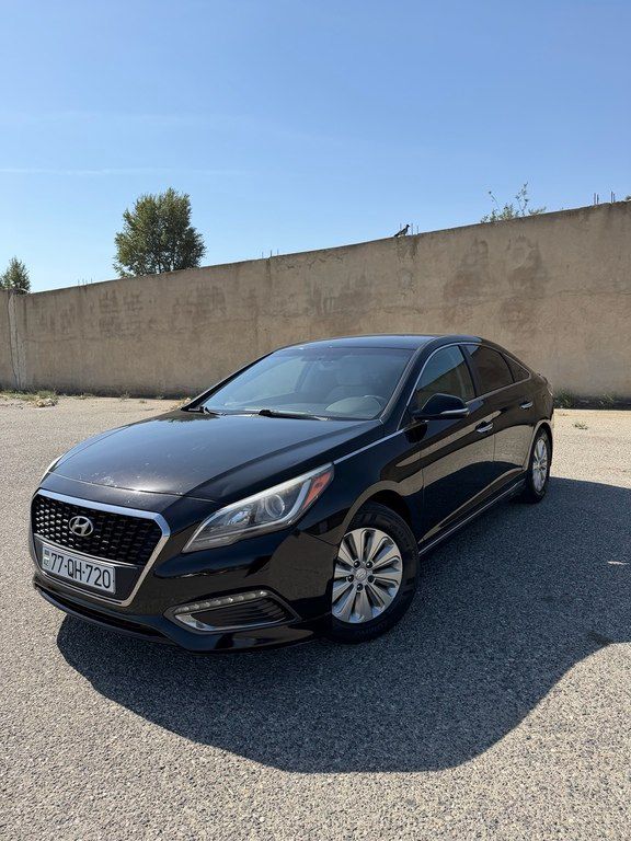 Hyundai Sonata, 2.0 L, 1.4 kWh, 2016 il, 292 001 km 77-QH-720 — Avtomobillər, Bakı (4)