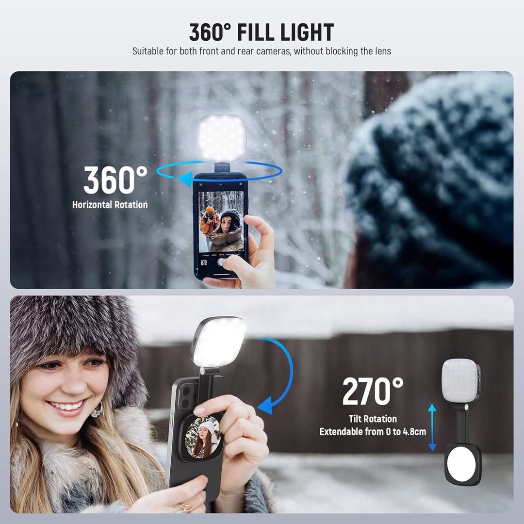 Telefon selfi led lampa + güzgü — Smartfonlar, Bakı (2)