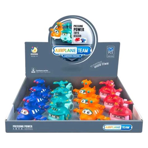 Təyyarə mini ölçülü, plastik, parlaq rəngli, 3+ yaş - TY160-3 — Bakı