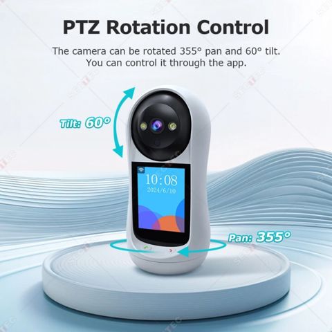 Daxili Wi-Fi simsiz ptz360° kamera 3mp/2k — Bakı