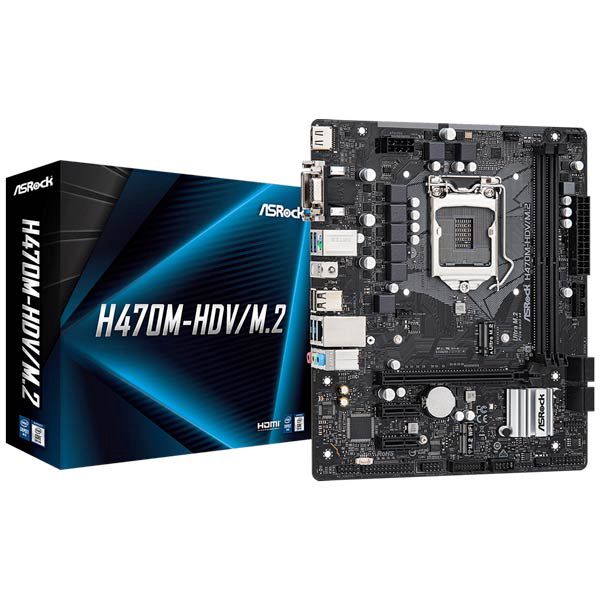 ASRock H470M-HDV/M.2 Motherboard — Mallar, Bakı