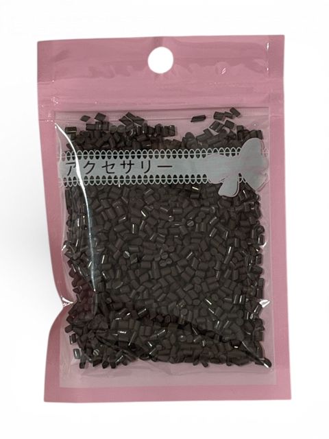 Saç qaynağı üçün muncuqlar 1285, qara — Bakı