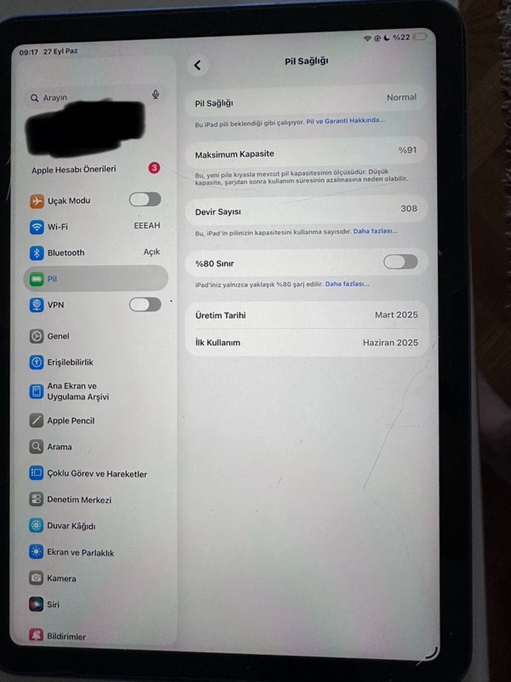 Yeni Apple iPad 11 (2025), 10,9", 128 GB, Ünvandan götürmə, Ödənişli çatdırılma — Apple, Sumqayıt (8)