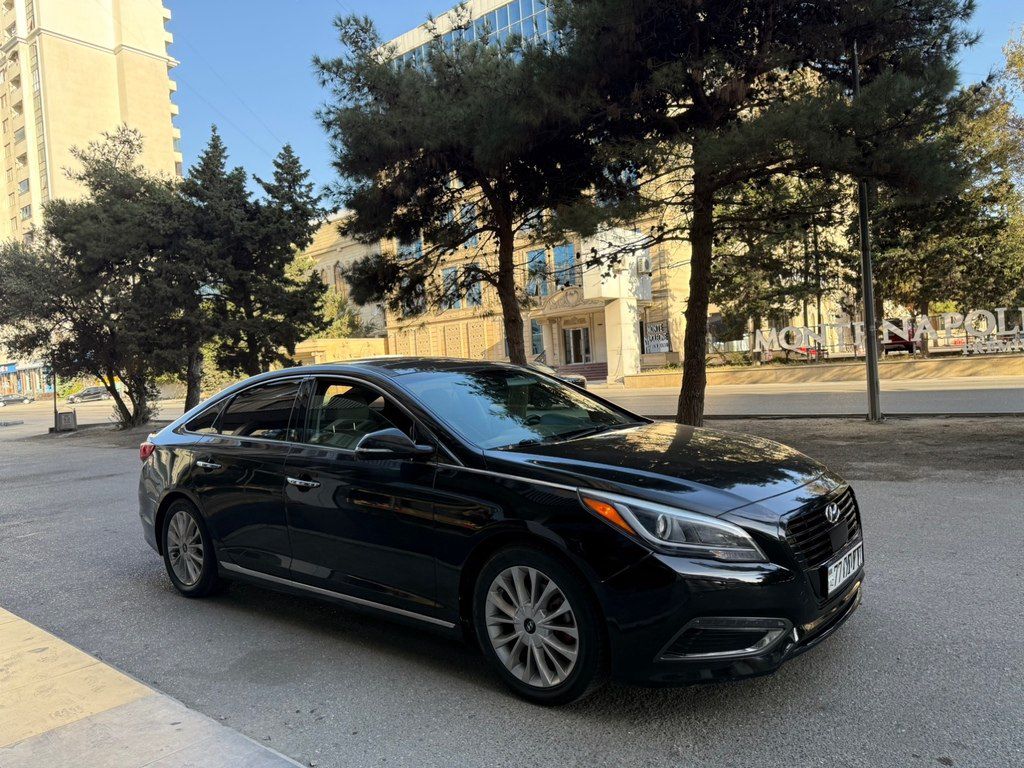 Hyundai Sonata, 2.0 L, 2015 il, 135 185 km — Avtomobillər, Bakı (3)