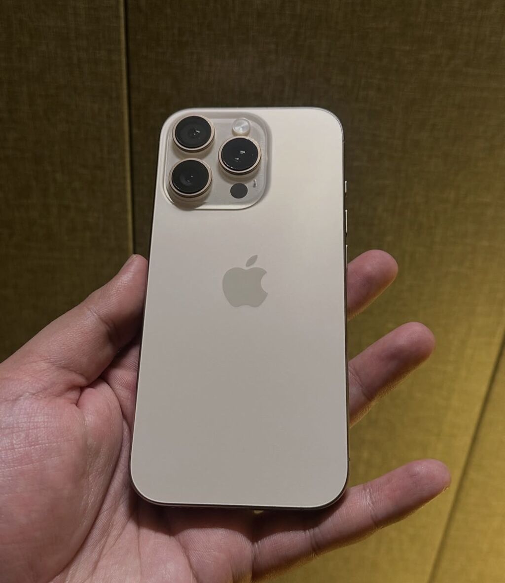 IPhone 16 Pro, 256 GB, White Titanium, Zəmanət, Simsiz şarj, Face ID — Apple iPhone, Bakı (2)