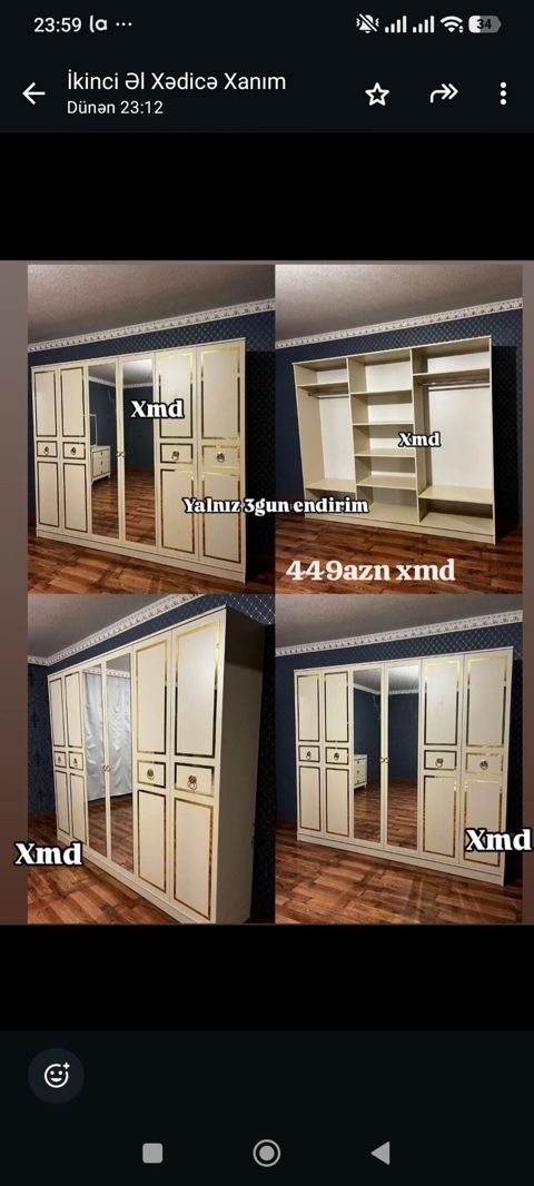 Size bir başa istehsaldan en sərfəli qiymətə en keyfiyyətli — Şkaflar