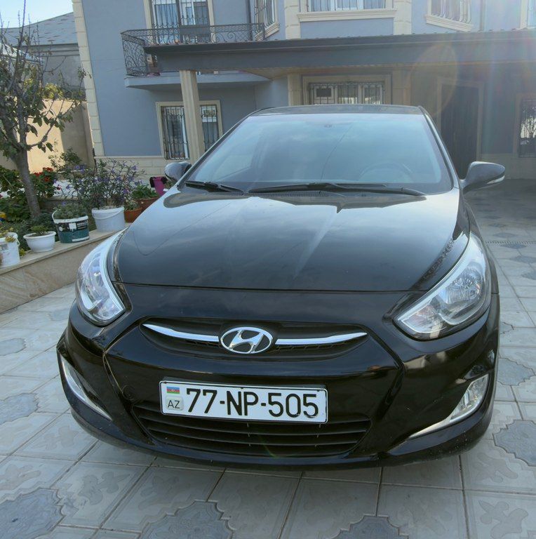 Hyundai Accent, 1.4 L, 2014 il, 247 000 km 77-NP-505 — Avtomobillər, Bakı