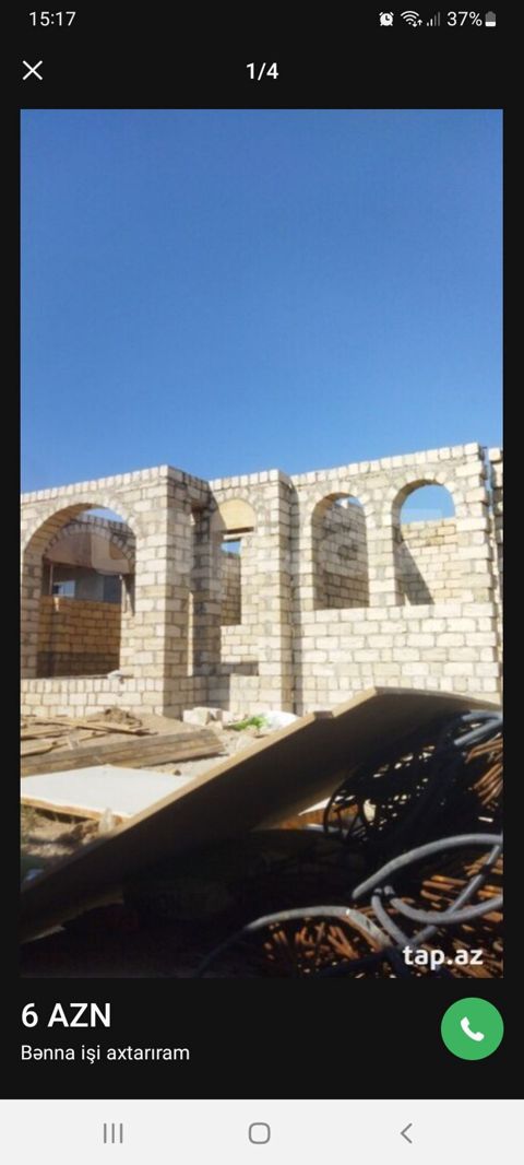Мастер каменщик и штугатур в город баку тел:+994707659482 расиф — Bakı