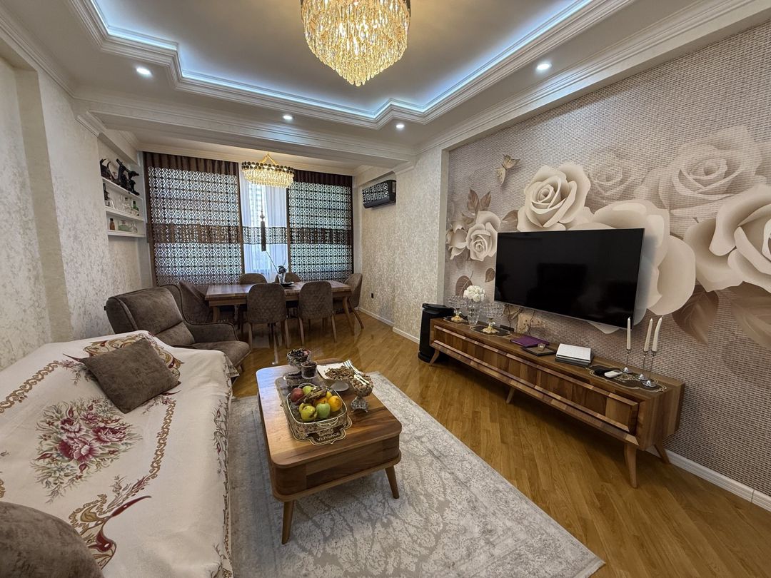 İcarəyə verilir 3 otaqlı yeni tikili 130 m² — Mənzil, Bakı (7)