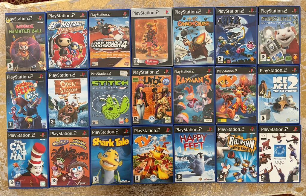 PlayStation 2 üçün orijinal oyun diskləri — Konsol oyunları, Xırdalan (5)