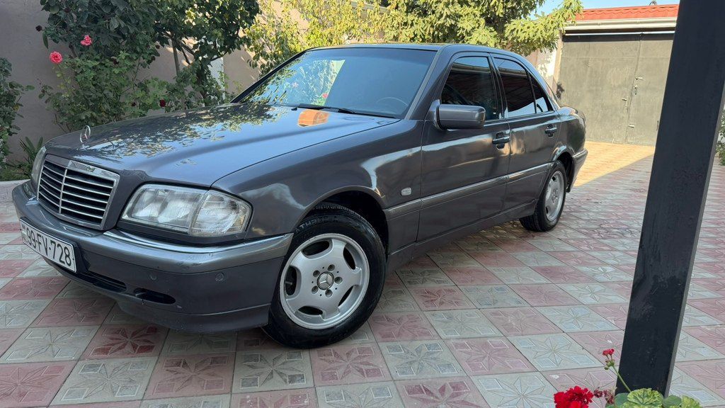 Mercedes C 240, 2.4 L, 1997 il, 398 000 km 99-FV-728 — Avtomobillər, Bakı (8)