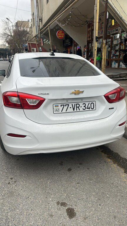 Chevrolet Cruze, 1.4 L, 2018 il, 188 690 km 77-VR-340 — Avtomobillər, Bakı (4)