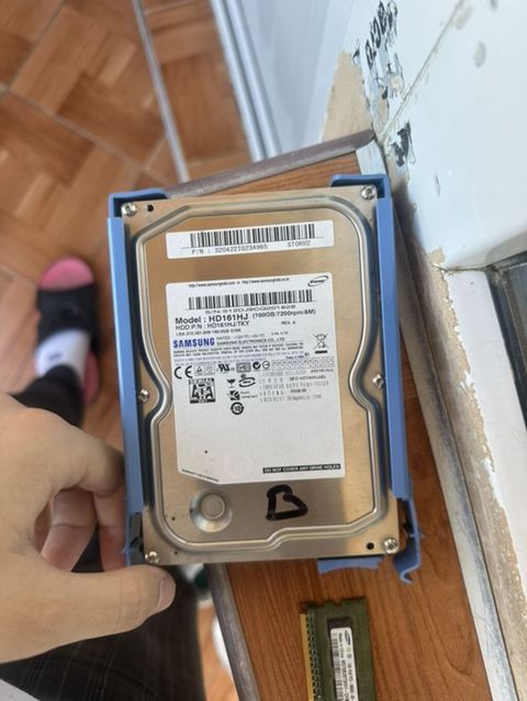 Samsung HDD + RAM - Sərt disk: Samsung SpinPoint F1, model HD161HJ — Bakı