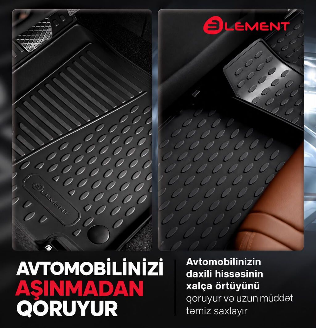 Nissan Tiida 2004-2015 üçün salon rezin ayaqaltı Nissan Tiida — Digər, Bakı (2)