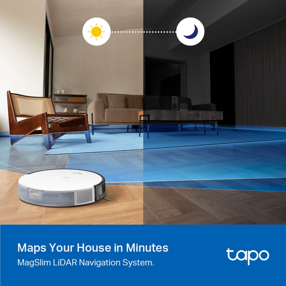 TP-Link Tapo RV20 Robot tozsoran — Mallar, Bakı (5)