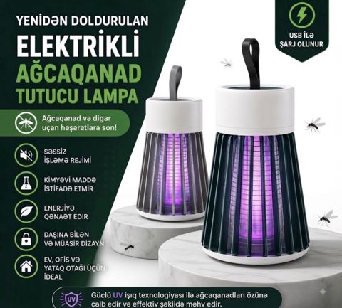Elektron ağcaqanad tutucu lampa PR.2529282_AS — Bakı