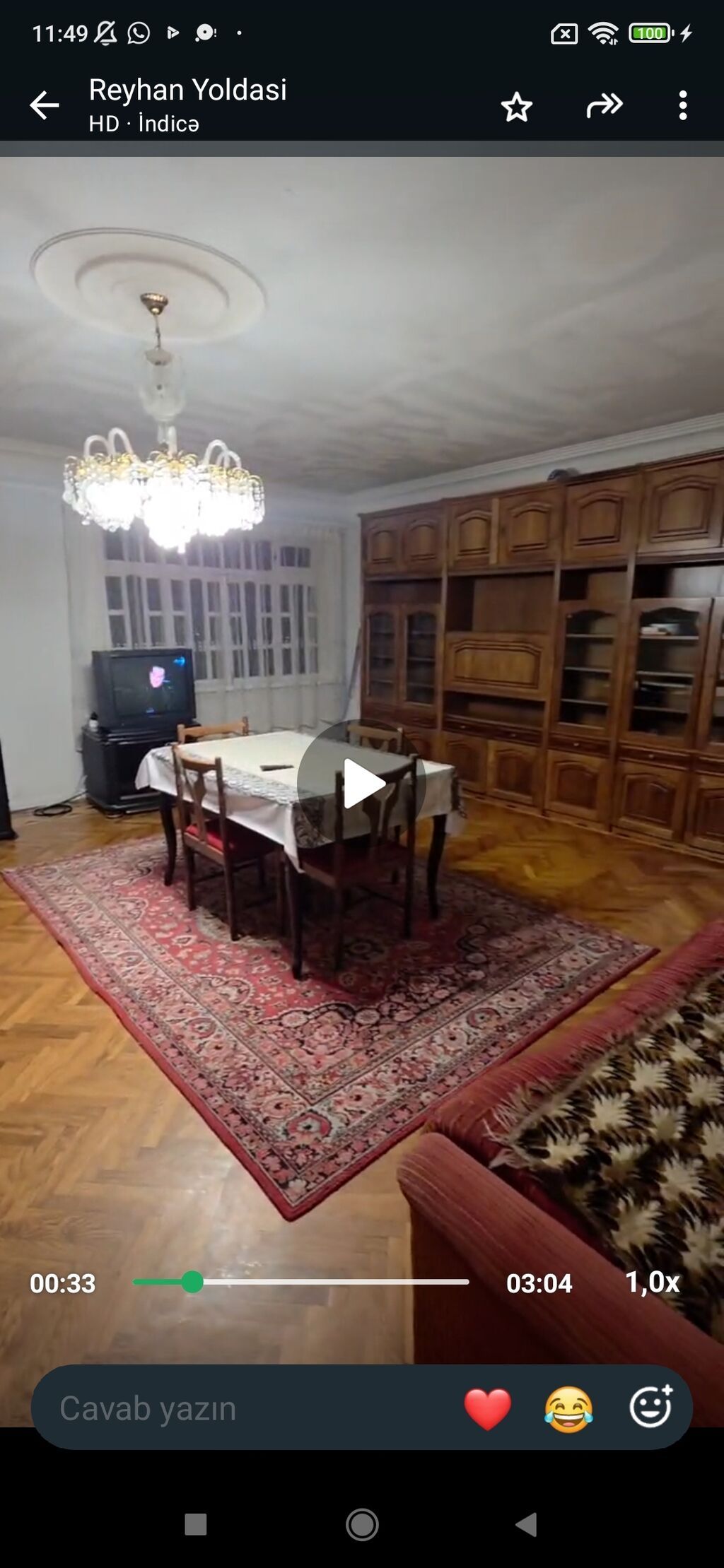 Kirayə üçün 4otaqlı mənzil Gülüstan da kirayə ev verilir 5metebenin — Mənzil, Gəncə (5)