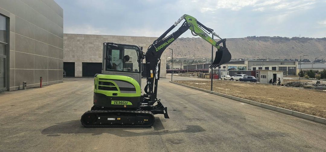 Miniekskavator və miniyükləyici bobcatlarla xidmət — Avtomobil icarəsi, Bakı