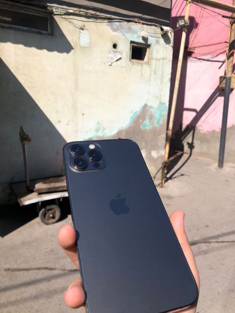 IPhone 12 Pro Max, 128 GB, Graphite, Face ID — Bakı