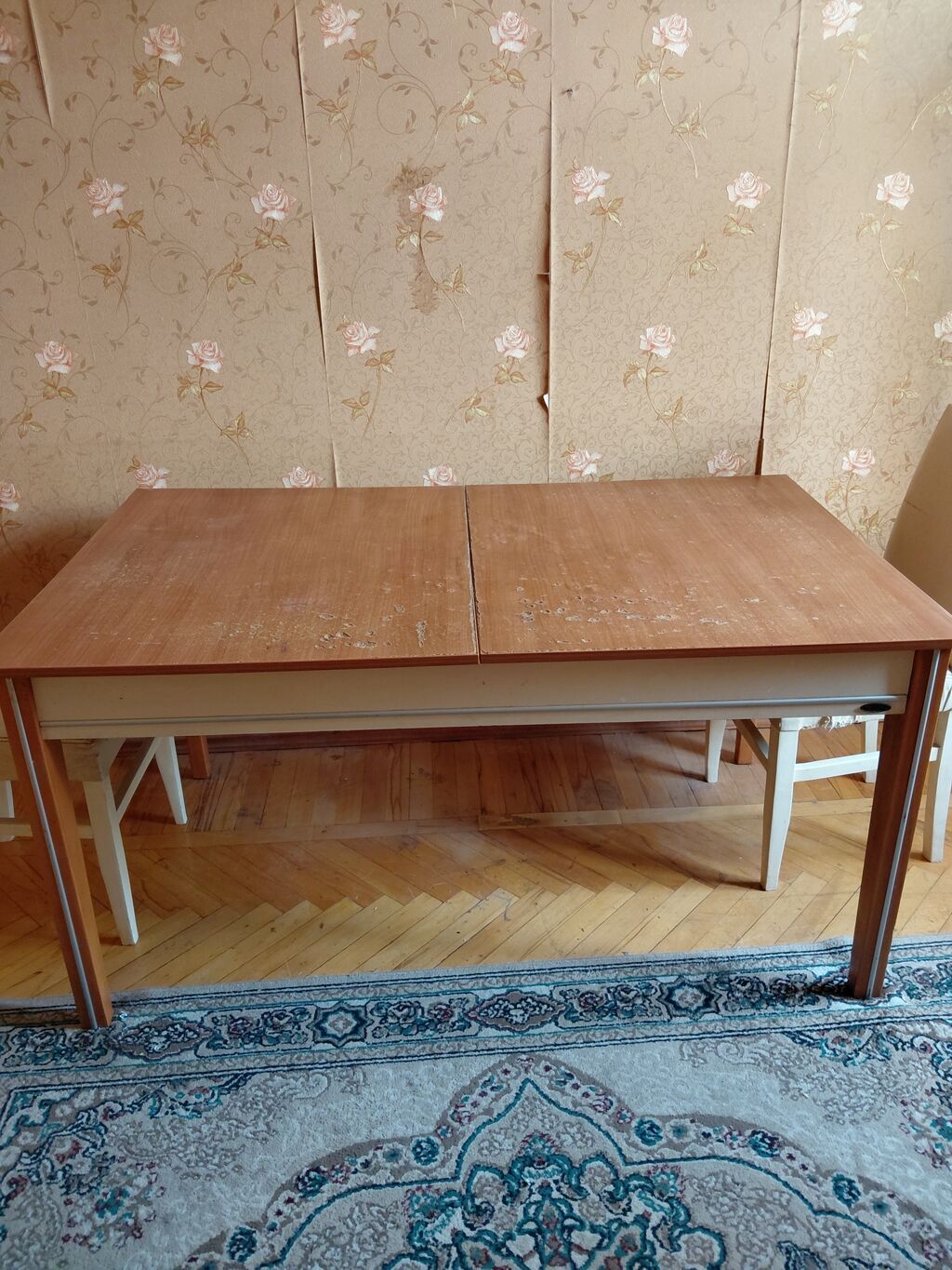 Mebel dəsti – paltar şkafı və vitrinlər - 4 qapılı paltar şkafı — Qonaq otağı üçün, Bakı (5)