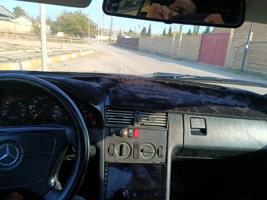 Mercedes C 200, 2.0 L, 1993 il, 22 222 km — Avtomobillər, Şirvan (5)