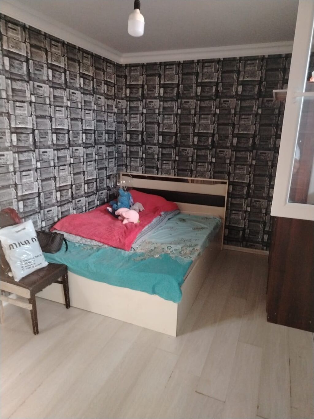 Sumqayit şəh corat bağları 4 ün yolunda 2 otaq tam əşyali səliqəli ev — Ev, villa, Saray (8)