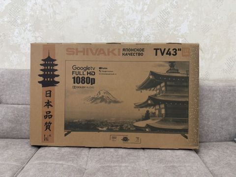 Yenidir Qutusu belə açılmayıb Shivaki 43" (109 sm) Full HD Google TV — Bakı