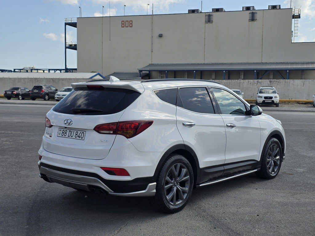 Hyundai Santa Fe, 2.0 L, 2017 il, 166 000 km 88-DU-840 — Avtomobillər, Bakı (6)