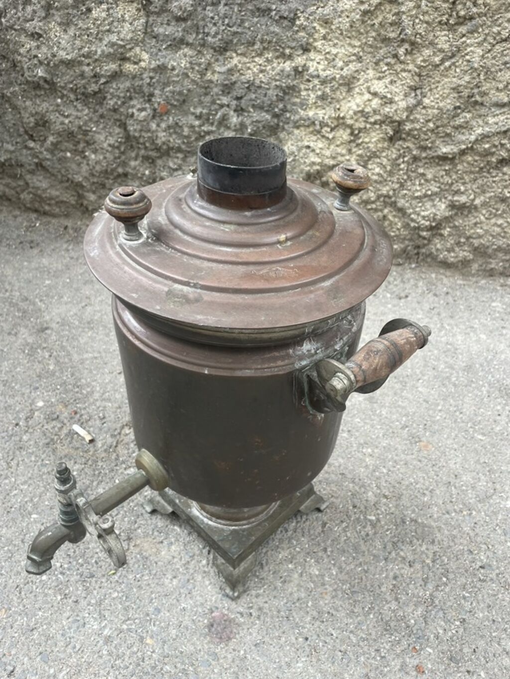 Qədim samovar, 1920 il, Mis — Digər, Bakı (2)