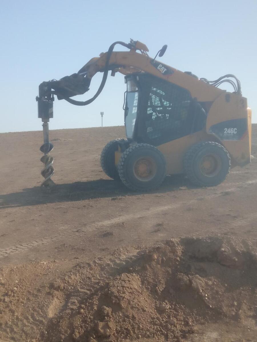 Miniekskavator və miniyükləyici bobcatlarla xidmət — Avtomobil icarəsi, Bakı (7)