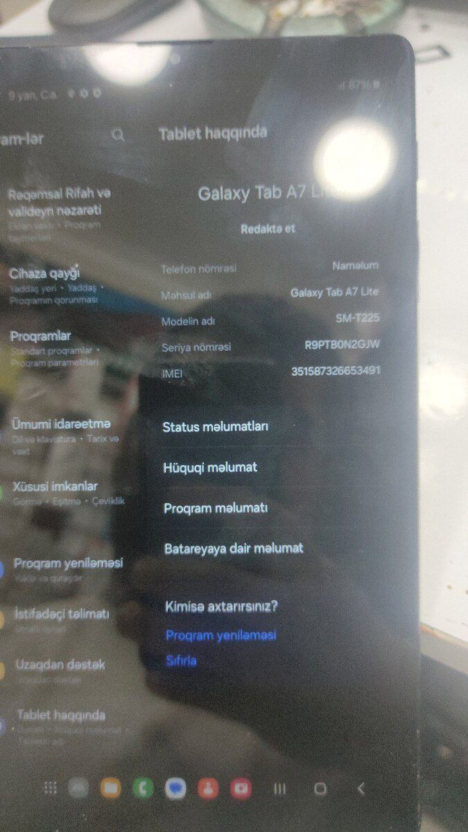 Samsung Galaxy Tab A7 Lite — Planshetlər, Bakı (9)