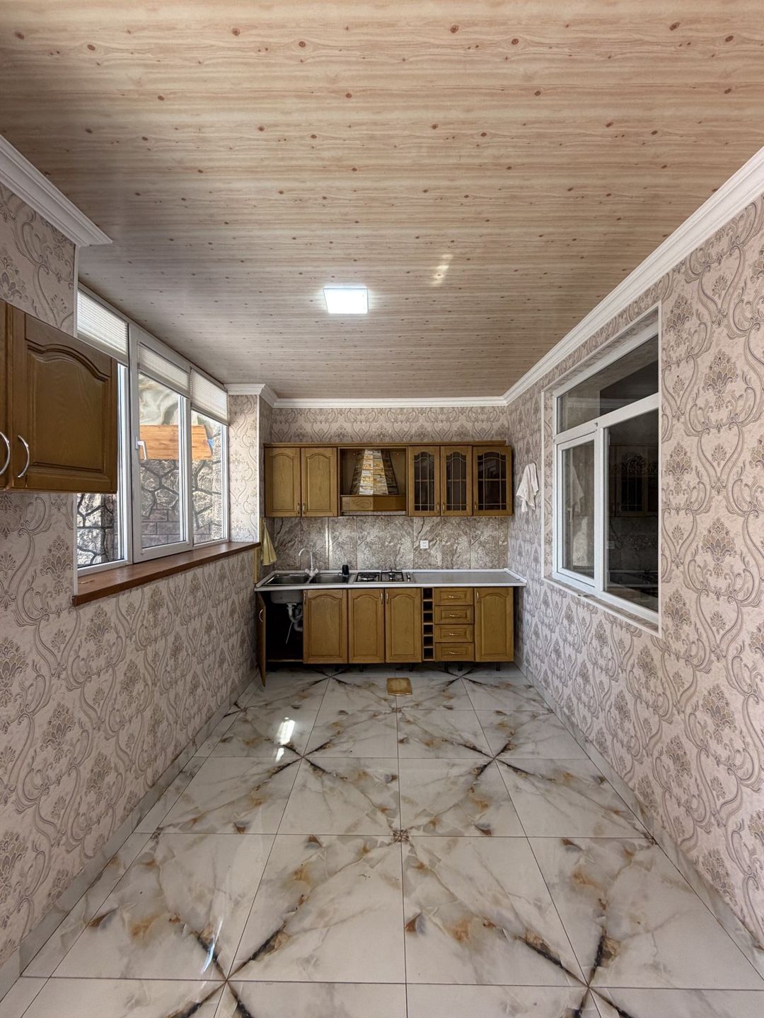 Satılır 3 otaqlı həyət evi/bağ evi 100 m² — Ev, villa, Bakı (6)