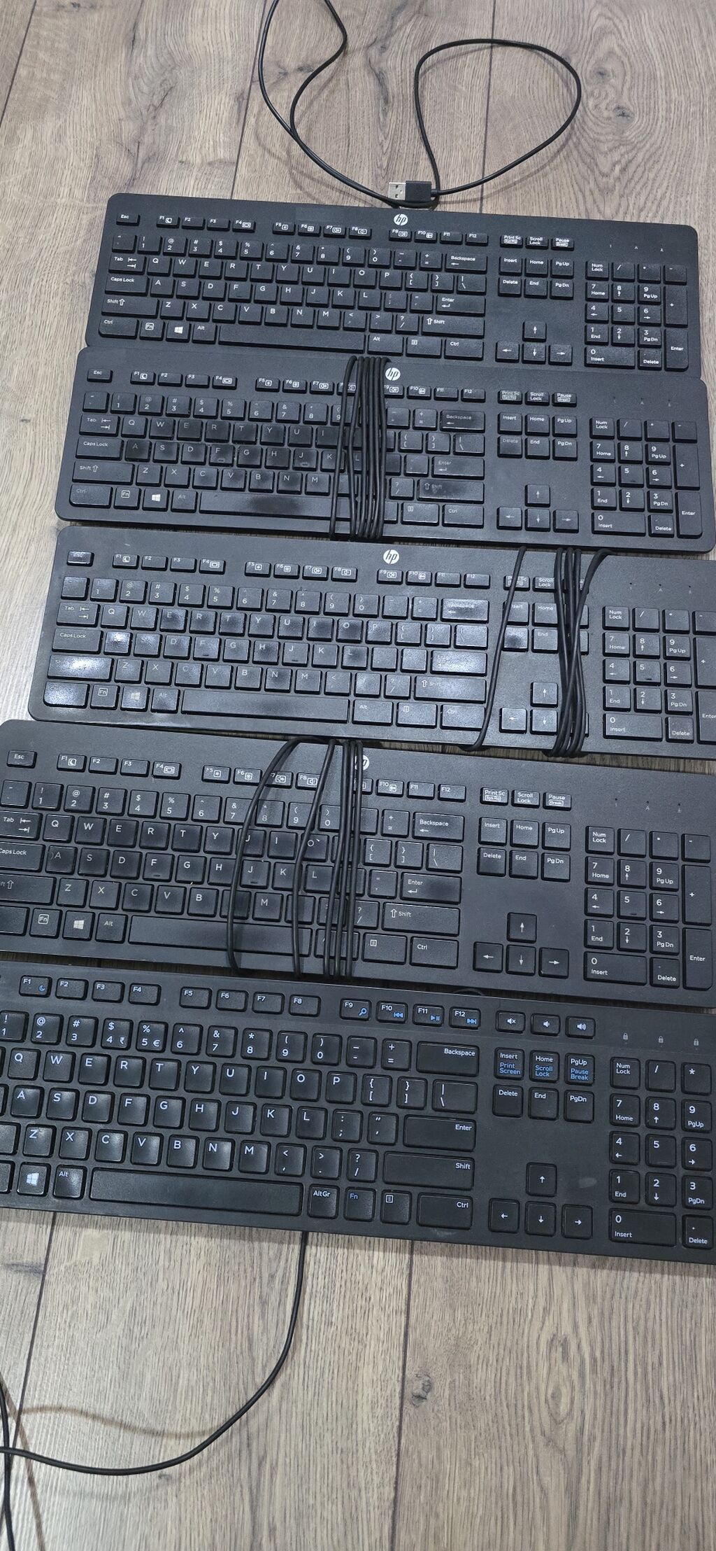 HP simli ofis klaviaturaları və siçanlar dəsti 9 eded - Brend: HP — Klaviaturalar və siçanlar, Bakı (2)