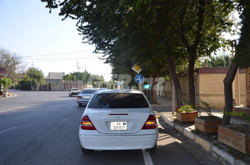 Mercedes C 240 2.6 L, 2001, 250 000 km — Avtomobillər, Ağcabədi (9)