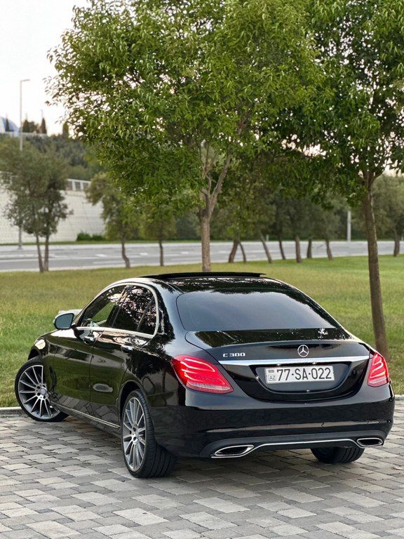 Mercedes C 300, 2.0 L, 2016 il, 171 000 km 77-SA-022 — Avtomobillər, Bakı (10)