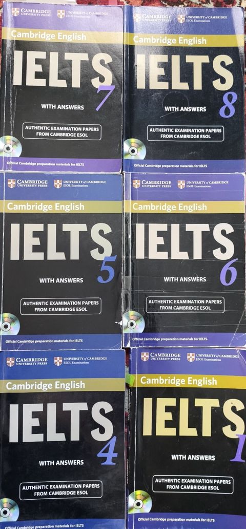 Məhsul: Cambridge English – Ielts seriyası (4, 5, 6, 7, 8) Təsvir — Bakı