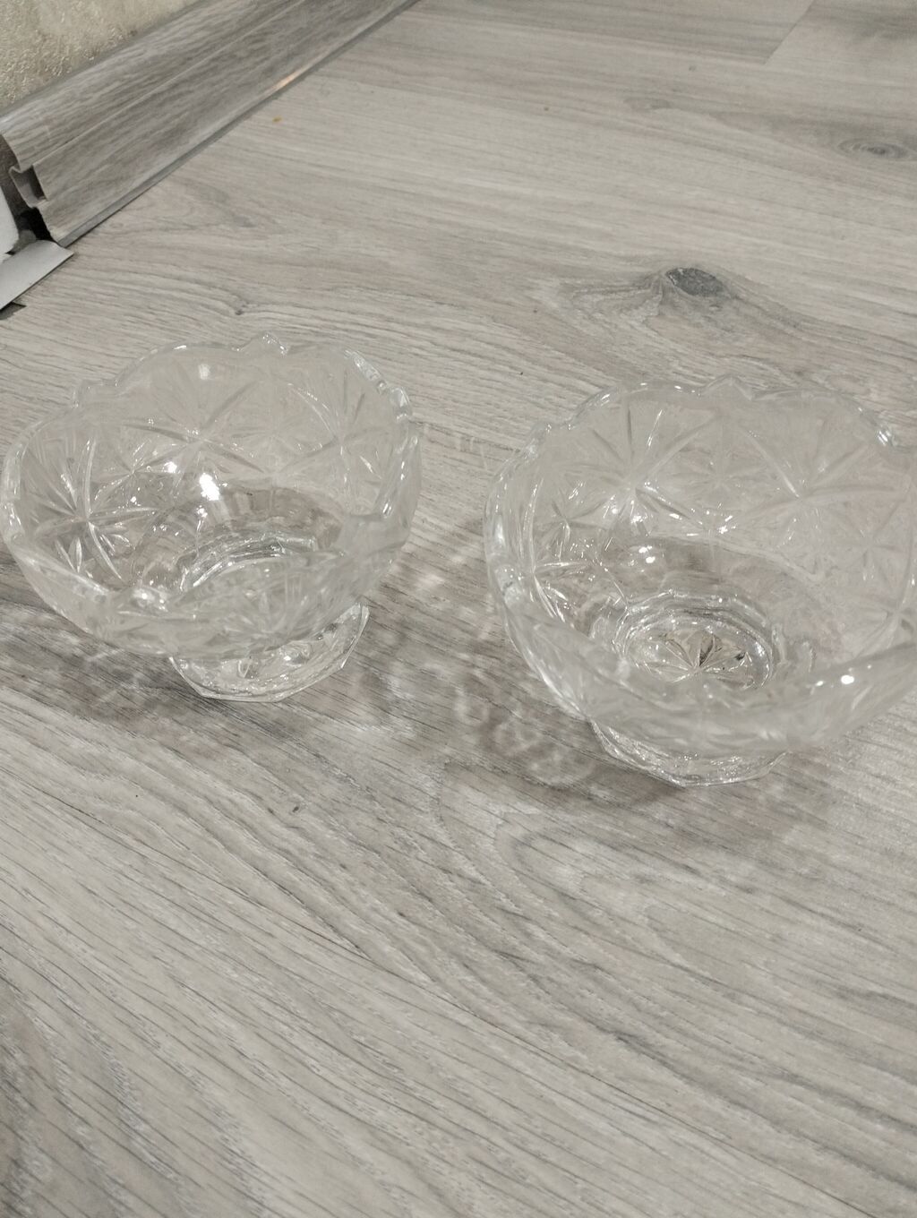 Kolleksiya şüşə qablar dəsti burda 1 qend qabi .2 murebbe qabi .2 kul — Süfrə qabı, Bakı (3)
